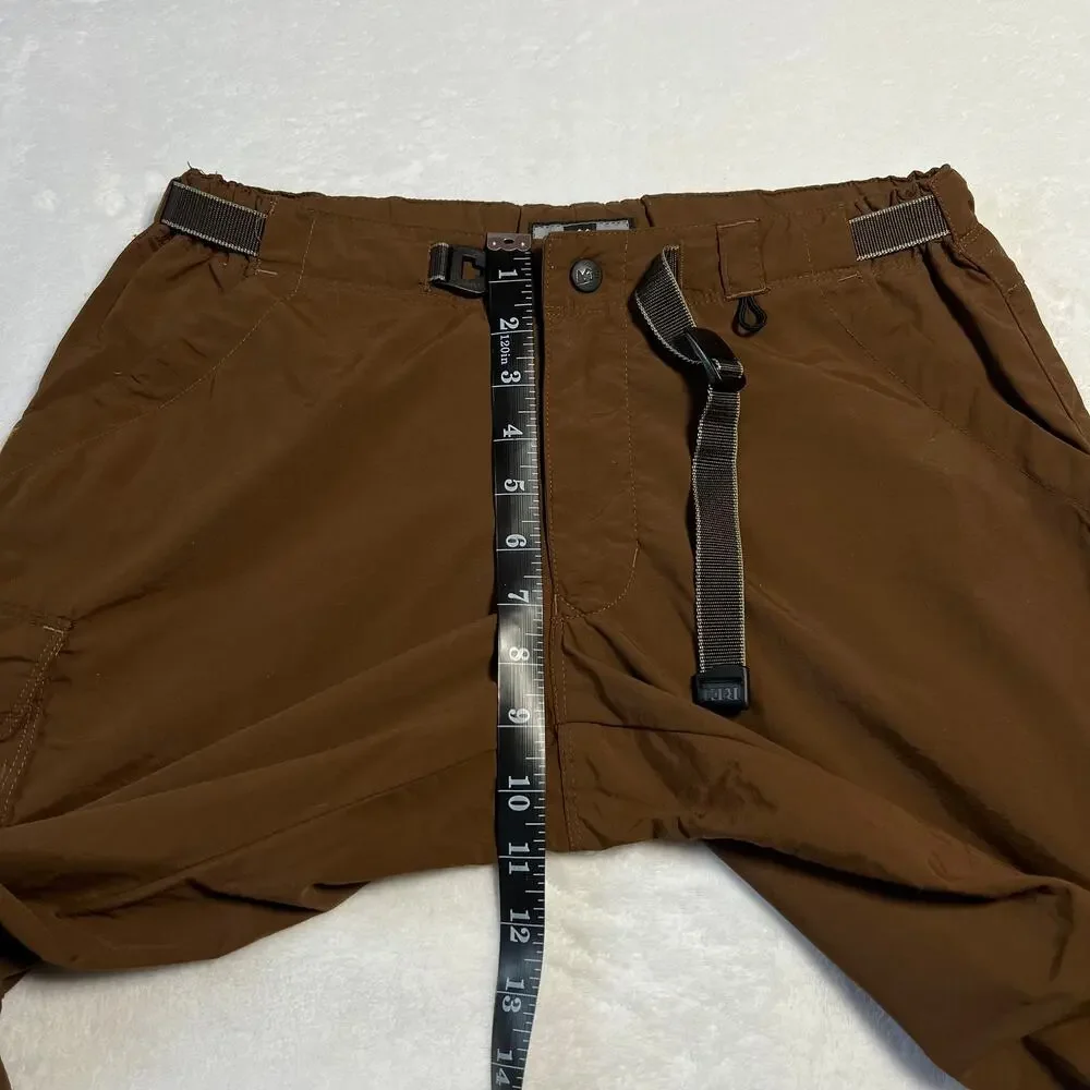 REI Women's Nylon Straight Leg Convertible Cargo Pants Size 6P UPF 30+ Hiking